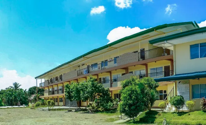 Modern campus building